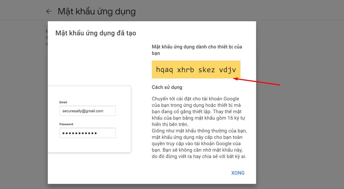 Copy mã 16 ký tự